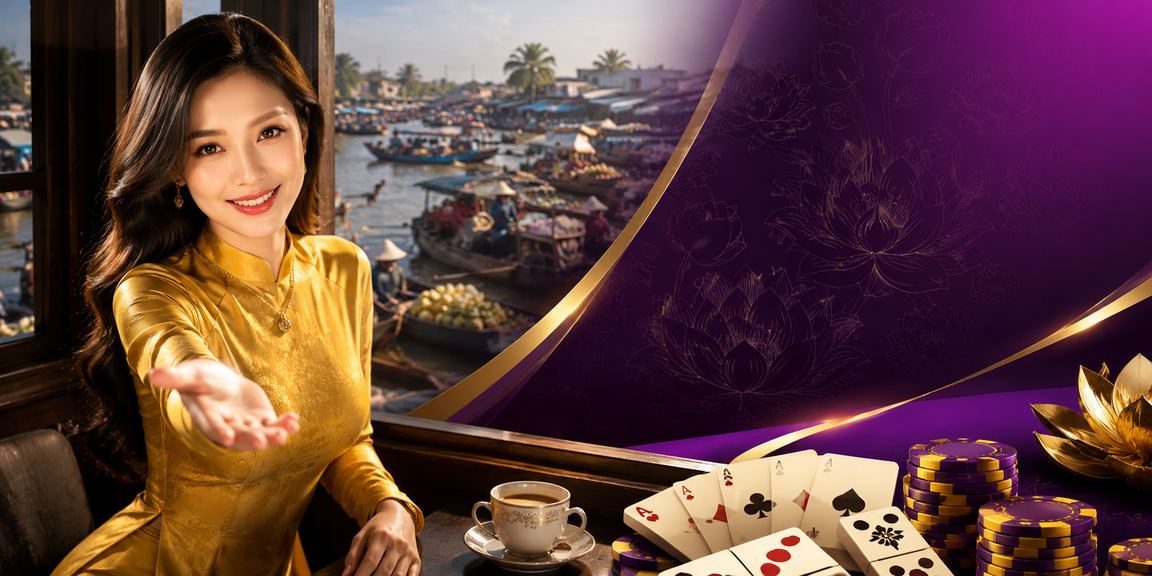 Người chơi tham gia game bài trực tuyến tại Cần Thơ với ly cà phê Việt Nam buổi sáng